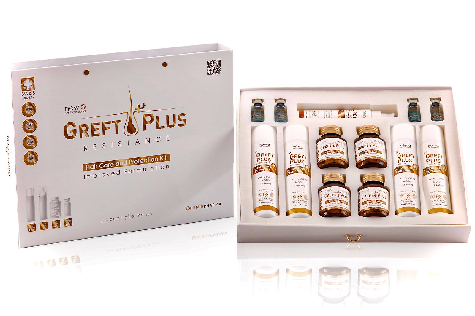 مجموعة العناية بالشعر Greft Plus 6 أشهر