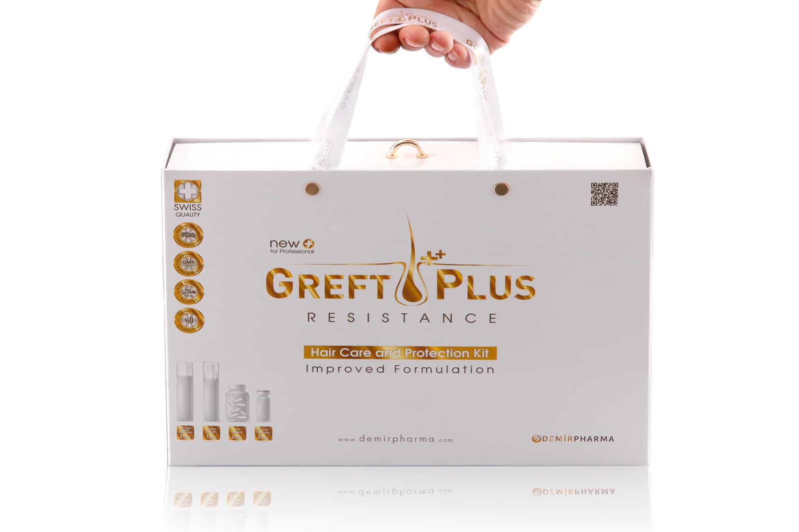 مجموعة العناية بالشعر Greft Plus 6 أشهر