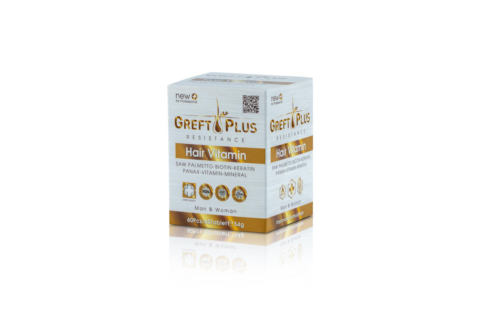 Greft Plus Vitamin (60 Tablets)